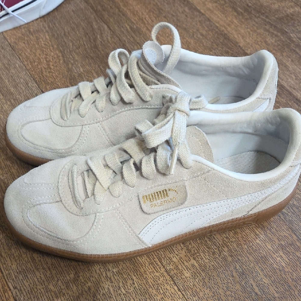 Puma Palermo Men's Beige Sneakers